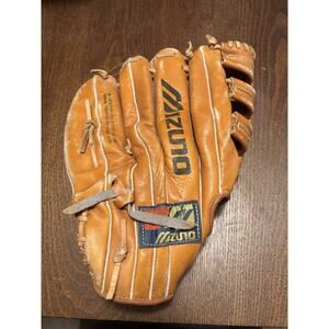 Mizuno MT1000FB Baseball Mitt Leather Professional Glove Flex Right Hand Thrower
